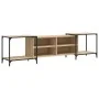 Mueble de TV madera de ingeniería roble Sonoma 203x37x50 cm de , Muebles TV - Ref: Foro24-837608, Precio: 81,19 €, Descuento: %