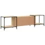 Mueble de TV madera de ingeniería roble Sonoma 203x37x50 cm de , Muebles TV - Ref: Foro24-837608, Precio: 81,19 €, Descuento: %