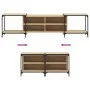 Mueble de TV madera de ingeniería roble Sonoma 203x37x50 cm de , Muebles TV - Ref: Foro24-837608, Precio: 81,19 €, Descuento: %