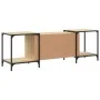 Mueble de TV madera de ingeniería roble Sonoma 153x37x50 cm de , Muebles TV - Ref: Foro24-837603, Precio: 71,85 €, Descuento: %