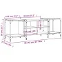 Mueble de TV madera de ingeniería roble Sonoma 153x37x50 cm de , Muebles TV - Ref: Foro24-837603, Precio: 71,85 €, Descuento: %