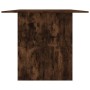 Mesa de comedor madera de ingeniería roble ahumado 180x90x76 cm de , Mesas de cocina y de comedor - Ref: Foro24-838192, Preci...