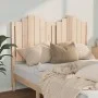 Cabecero de cama madera maciza de pino 146x4x110 cm de , Cabeceros y pies de cama - Ref: Foro24-818470, Precio: 64,58 €, Desc...
