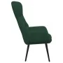 Sillón de relax de tela verde oscuro de , Sillones - Ref: Foro24-341076, Precio: 94,90 €, Descuento: %