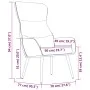 Sillón de relax de tela verde oscuro de , Sillones - Ref: Foro24-341076, Precio: 94,90 €, Descuento: %