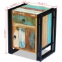 Mesita de noche de madera maciza reciclada de vidaXL, Mesitas de noche - Ref: Foro24-243278, Precio: 134,64 €, Descuento: %