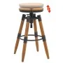 Taburetes de cocina 2 unidades madera maciza de abeto de vidaXL, Taburetes de cocina - Ref: Foro24-245782, Precio: 154,42 €, ...