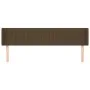 Kopfteil aus dunkelgrauem Stoff, 183 x 16 x 78/88 cm von , Kopf- und Fußteile - Ref: Foro24-3119023, Preis: 60,33 €, Rabatt: %