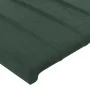 Dark green velvet headboard with LED 83x16x78/88 cm by , Headboards and footboards - Ref: Foro24-3123507, Price: 47,87 €, Dis...