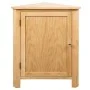 Eckschrank aus massivem Eichenholz, 59 x 45 x 80 cm von vidaXL, Schließfächer und Lagerschränke - Ref: Foro24-247040, Preis: ...
