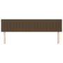Cabeceros 2 unidades de tela marrón oscuro 90x5x78/88 cm de , Cabeceros y pies de cama - Ref: Foro24-346273, Precio: 58,20 €,...