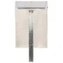 Escritorio de ala de avión metal plateado 112x50x76 cm de , Escritorios - Ref: Foro24-284414, Precio: 390,75 €, Descuento: %