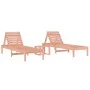 Liegen mit Tisch 2 Stück aus massivem Douglas-Holz von , Liegen - Ref: Foro24-3157684, Preis: 218,86 €, Rabatt: %