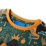 Pijama infantil de manga larga verde oscuro 128 de , Pijamas de niños - Ref: Foro24-13367, Precio: 13,98 €, Descuento: %