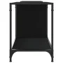 Mueble de TV madera de ingeniería negro 203x37x50 cm de , Muebles TV - Ref: Foro24-837607, Precio: 83,64 €, Descuento: %