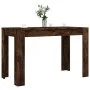 Smoked oak engineered wood dining table 120x60x76 cm by , Kitchen and dining tables - Ref: Foro24-838189, Price: 71,95 €, Dis...