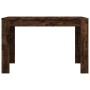Mesa de comedor madera de ingeniería roble ahumado 120x60x76 cm de , Mesas de cocina y de comedor - Ref: Foro24-838189, Preci...