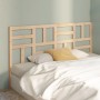 Cabecero de cama madera maciza de pino 186x4x104 cm de , Cabeceros y pies de cama - Ref: Foro24-818205, Precio: 64,03 €, Desc...