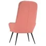 Sillón de relax de terciopelo rosa de , Sillones - Ref: Foro24-341198, Precio: 118,97 €, Descuento: %