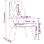 Sillón de relax de terciopelo rosa de , Sillones - Ref: Foro24-341198, Precio: 121,21 €, Descuento: %
