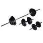 Soporte de pesas con pesas y mancuernas 30,5 kg de vidaXL, Máquinas de levantamiento de pesas - Ref: Foro24-275353, Precio: 1...