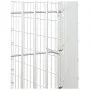 Recinto animales corral 6 paneles hierro galvanizado 54x80 cm de , Jaulas y habitáculos para animales pequeños - Ref: Foro24-...