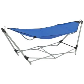 Hammock with folding stand blue by vidaXL, Hammocks - Ref: Foro24-44363, Price: 96,17 €, Discount: %