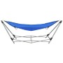 Hamaca con soporte plegable azul de vidaXL, Hamacas - Ref: Foro24-44363, Precio: 98,02 €, Descuento: %