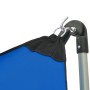 Hamaca con soporte plegable azul de vidaXL, Hamacas - Ref: Foro24-44363, Precio: 98,02 €, Descuento: %