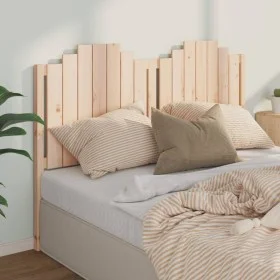 Solid pine wood bed headboard 166x4x110 cm by , Headboards and footboards - Ref: Foro24-818480, Price: 78,70 €, Discount: %