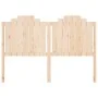Solid pine wood bed headboard 166x4x110 cm by , Headboards and footboards - Ref: Foro24-818480, Price: 78,70 €, Discount: %