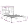 Estructura de cama madera maciza blanca King Size 150x200 cm de , Camas y somieres - Ref: Foro24-3105956, Precio: 138,22 €, D...