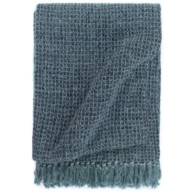 Indigo cotton blanket 125x150 cm by vidaXL, Blankets - Ref: Foro24-133752, Price: 23,64 €, Discount: %