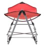 Hamaca con soporte plegable rojo de vidaXL, Hamacas - Ref: Foro24-44364, Precio: 102,11 €, Descuento: %
