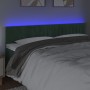 Cabecero con LED de terciopelo gris oscuro 160x5x78/88 cm de , Cabeceros y pies de cama - Ref: Foro24-3121907, Precio: 69,12 ...