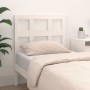 Cabecero de cama madera maciza de pino blanco 80,5x4x100 cm de , Cabeceros y pies de cama - Ref: Foro24-818896, Precio: 37,43...