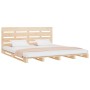 Estructura de cama madera maciza de pino 120x190 cm de , Camas y somieres - Ref: Foro24-3190500, Precio: 162,30 €, Descuento: %