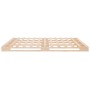 Estructura de cama madera maciza de pino 120x190 cm de , Camas y somieres - Ref: Foro24-3190500, Precio: 162,30 €, Descuento: %