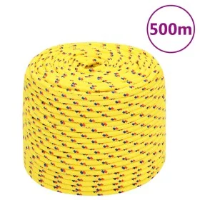 Cuerda de barco polipropileno amarillo 6 mm 500 m de , Sogas y cuerdas metálicas - Ref: Foro24-152606, Precio: 65,96 €, Descu...