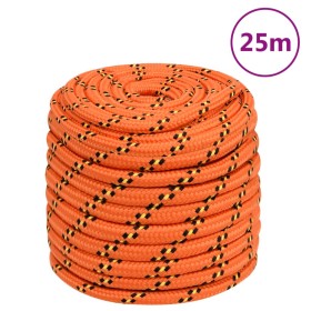 Cuerda de barco polipropileno naranja 16 mm 25 m de , Sogas y cuerdas metálicas - Ref: Foro24-152678, Precio: 28,28 €, Descue...