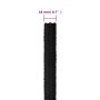 Cuerda de barco polipropileno negro intenso 18 mm 25 m de , Sogas y cuerdas metálicas - Ref: Foro24-152523, Precio: 35,56 €, ...