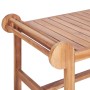 Mesa de centro de teca maciza 100x50x45 cm de vidaXL, Mesas de centro - Ref: Foro24-44734, Precio: 121,63 €, Descuento: %