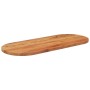 Tablero de mesa ovalado madera maciza de acacia 120x50x3,8 cm de , Tableros para mesas - Ref: Foro24-370098, Precio: 99,56 €,...