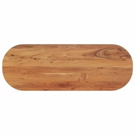 Oval table top solid acacia wood 110x40x2.5 cm by , Table tops - Ref: Foro24-370085, Price: 56,46 €, Discount: %