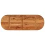 Oval table top solid acacia wood 110x40x2.5 cm by , Table tops - Ref: Foro24-370085, Price: 56,46 €, Discount: %