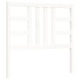 Estructura de cama con cabecero madera maciza blanco 100x200 cm de , Camas y somieres - Ref: Foro24-3191962, Precio: 130,15 €...