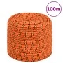 Cuerda de barco polipropileno naranja 6 mm 100 m de , Sogas y cuerdas metálicas - Ref: Foro24-152657, Precio: 19,58 €, Descue...