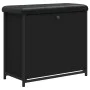 Banco zapatero con cajón abatible negro 62x32x56 cm by , Benches for halls and storage - Ref: Foro24-835117, Price: 69,90 €, ...