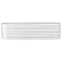 Arriate de acero galvanizado plateado 320x80x81 cm de vidaXL, Maceteros y jardineras - Ref: Foro24-45512, Precio: 164,25 €, D...