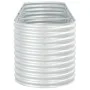 Arriate de acero galvanizado plateado 320x80x81 cm de vidaXL, Maceteros y jardineras - Ref: Foro24-45512, Precio: 164,25 €, D...